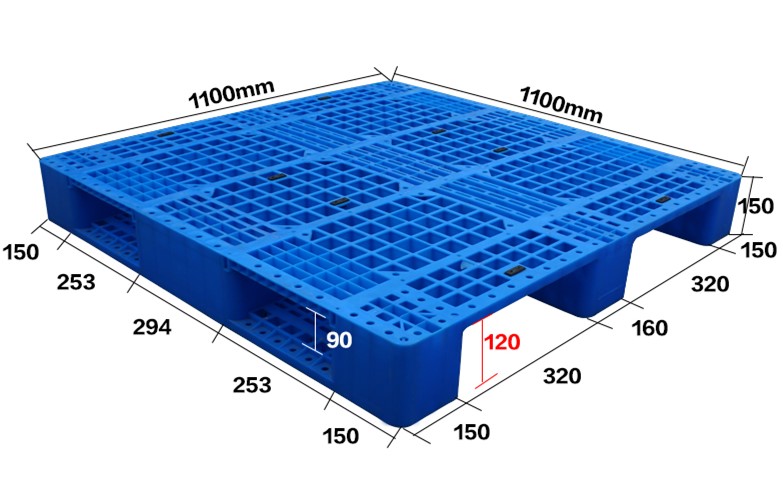 1111网格川字塑料托盘
